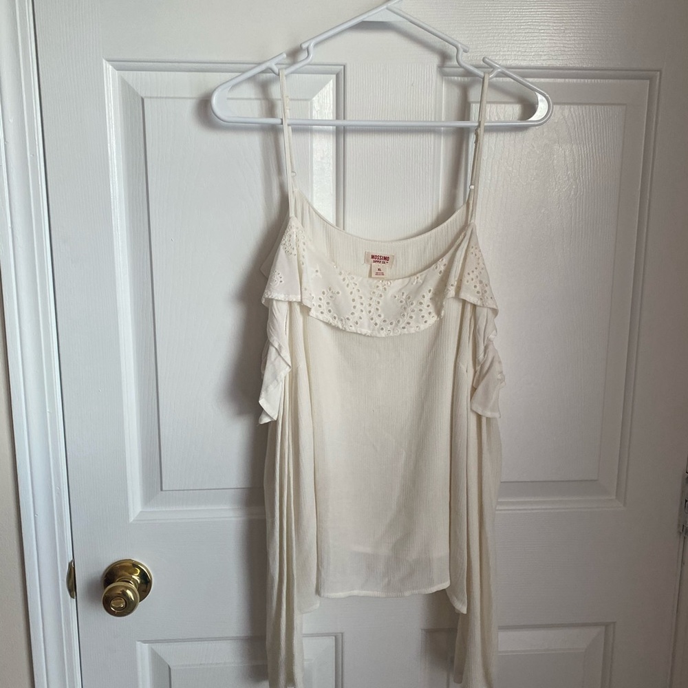 Long sleeve off the shoulder blouse